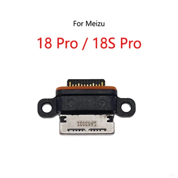 50PCS/Veliko Za Meizu 18 Pro / 18S Pro USB Polnjenje Dock Polnjenje Vrata Vtičnice Jack Vtič Priključek