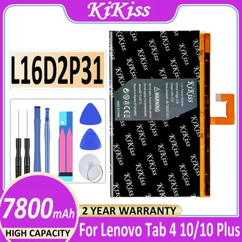 KiKiss Baterije L16D2P31 7800mAh za LENOVO TAB4 ZAVIHEK 4 10/10 REL/10 PLUS 10PLUS TB-X304L X304F TB-X704F X704L X504F X504L