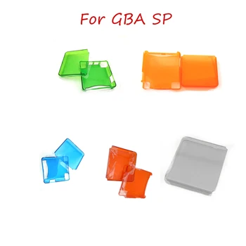 Kristalno Plastični Zaščitni Lupini za GBA SP Primerih Paket Za Gameboy Advance SP Konzole Jasno Primeru Zajema