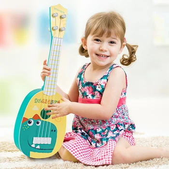 Okolju Prijazne Plastike Glasbeni Instrument, S Varni Za Otroke Lepe Ukulele Kitara Igrača
