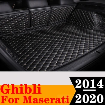 Po meri Celoten Sklop Prtljažniku Avtomobila Mat Za Maserati Ghibli 2020 2019 2018 2017 2016 2015 2014 Zadnji Tovor Linijskih Rep Boot Pladenj prtljage Pad