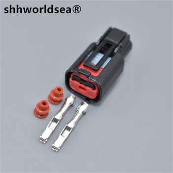 shhworldsea 2 Pin Auto priključek za zvočnik priključite Magnetni ventil plug vavle plug 15383213 13579999 S Terminali za ford focus