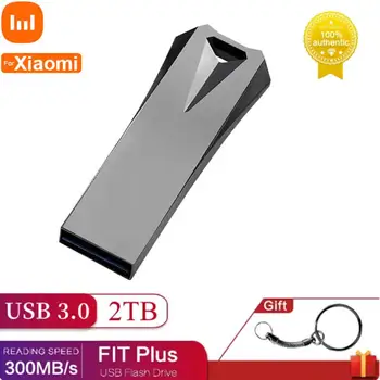 Za Xiaom 2TB 1TB Kovinski Pendrive 512GB USB3.0 Flash Disk 128GB USB Ključek 256GB Pen Drive Flash U Disk Neprepustna Za Prenosni RAČUNALNIK