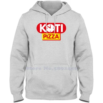 Kotipizza Logotip Visoko kakovostnega 100% Bombaža Hoodie Novo Graphic Majica