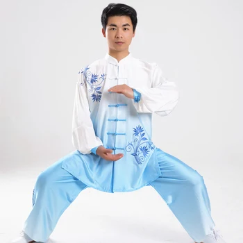 Novo Vezenje Tai Chi Bo Ustrezala Postopno Spreminjanje Barve Tai Chi Usposabljanje Obleko Za Moške In Ženske Uspešnosti Določa Kitajski Stil