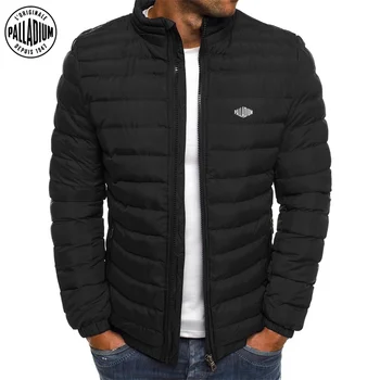 PALADIJ zimsko jakno za moške stoji ovratnikom topla puhovka moda priložnostne znamke moške parka plašč