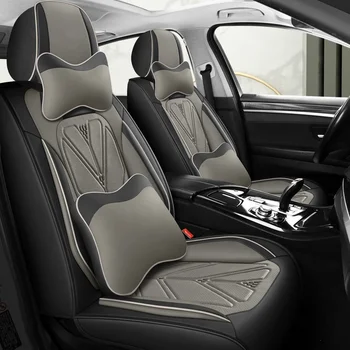 Usnja, usnjenih Avtomobilskih Sedežnih prevlek Za Leon MK2 Ibiza Ateca Arona Altea XL Dodatki