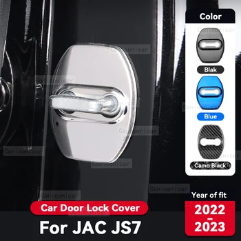 Za SEMENA JS7 SEI7 Pro 2022 2023 Avto Zaklepanje Vrat zaščitni Pokrov Proti rje iz Nerjavečega Jekla Auto Notranje opreme Pribor