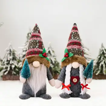 Čudovit Božič Gnome Okraski Realne Božič Gnome Lutke Očarljivo Gnome Figurice Praznični Božični za Dom